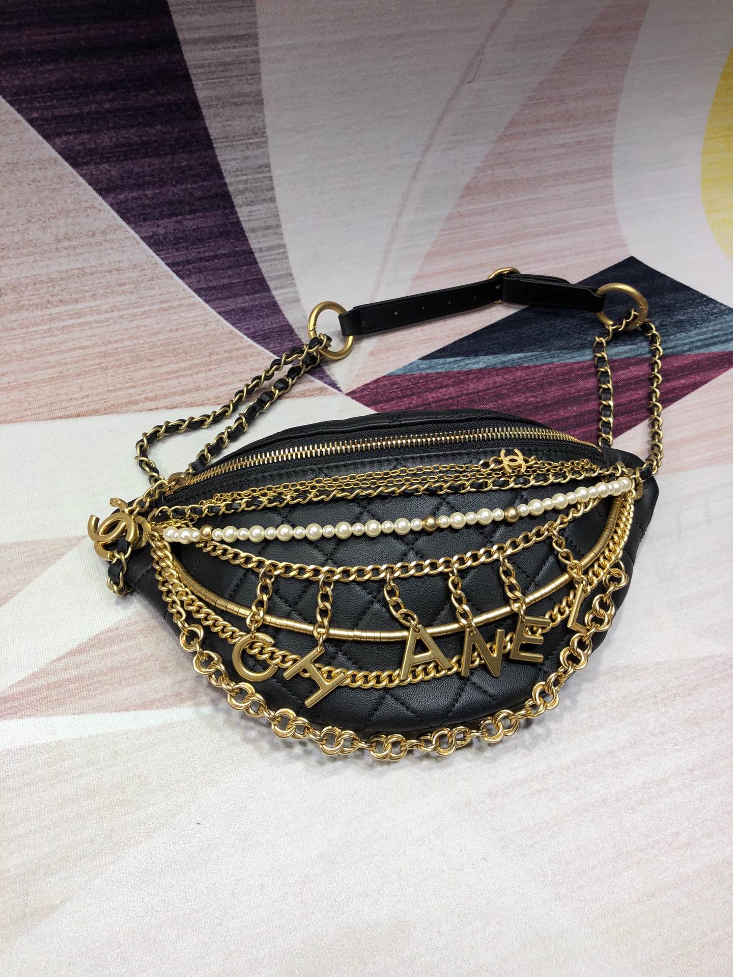 Bagsaa Ch**el Bum Bag 14*34*8cm