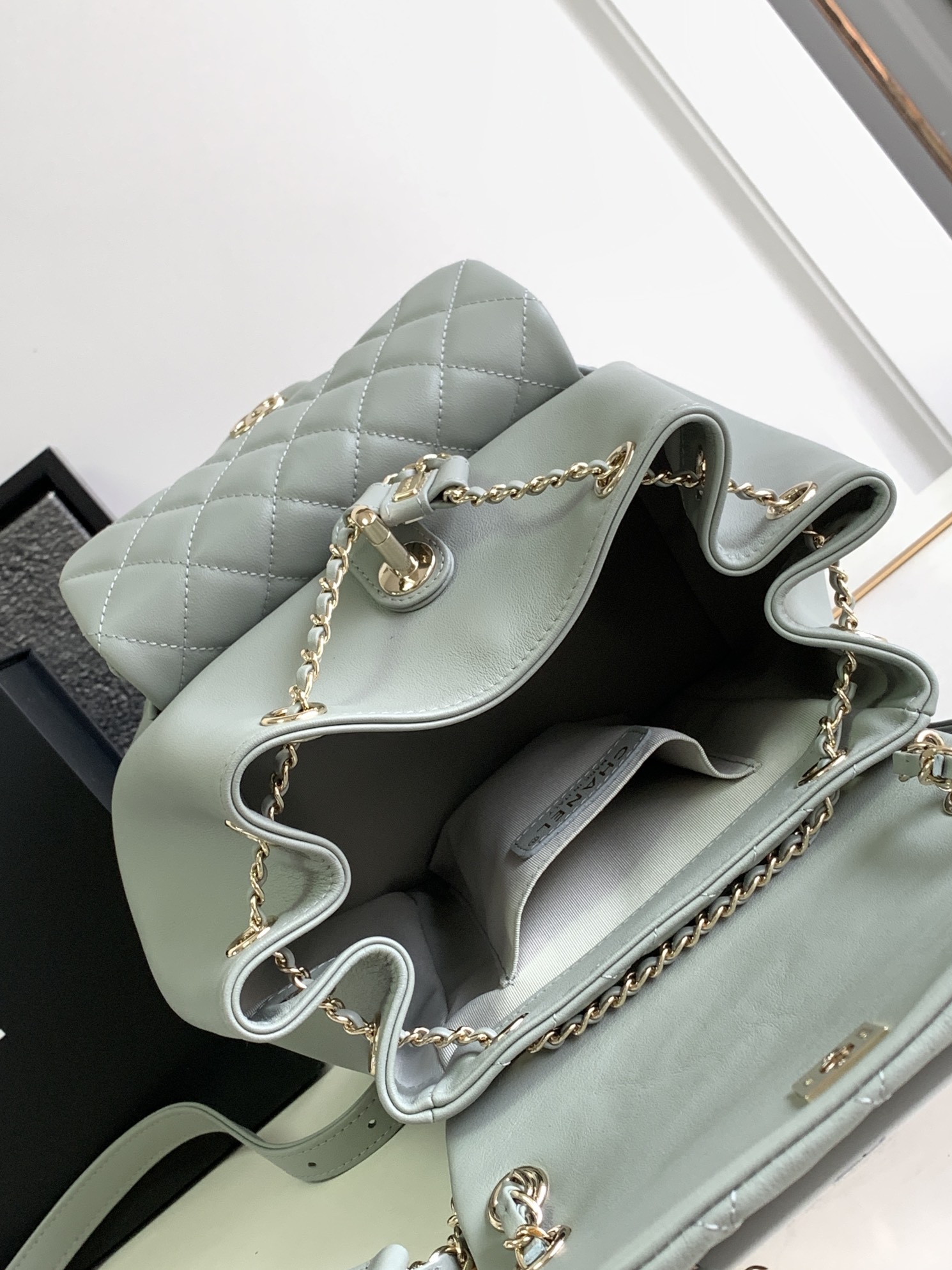 Bagsaaa Ch**el Duma Backpack Grey