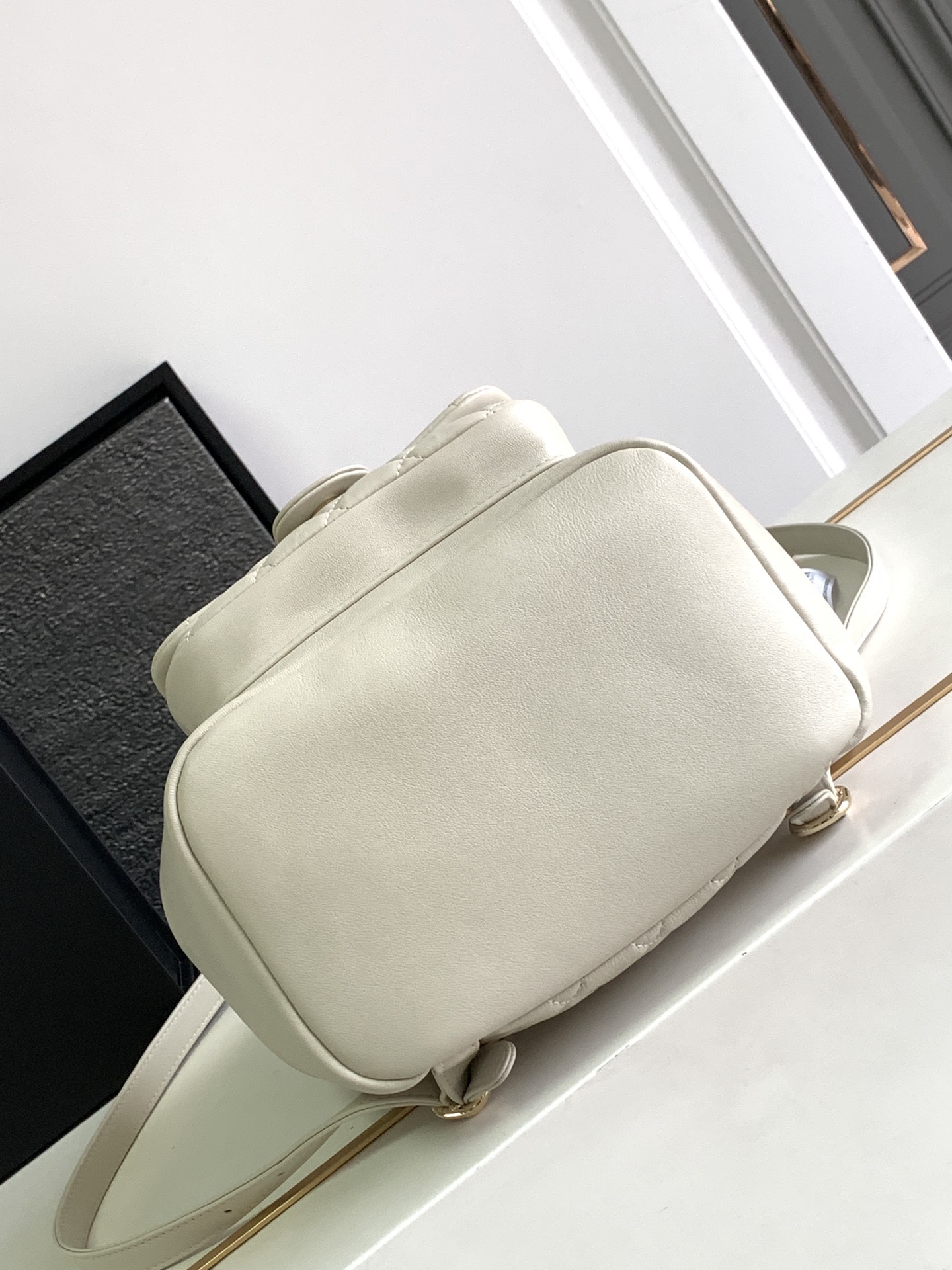 Bagsaaa Ch**el Duma Backpack White