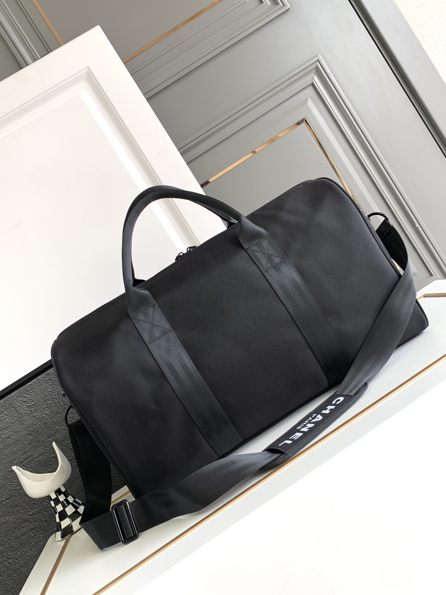 Bagsaaa Ch**el CC Logo Travel Bag