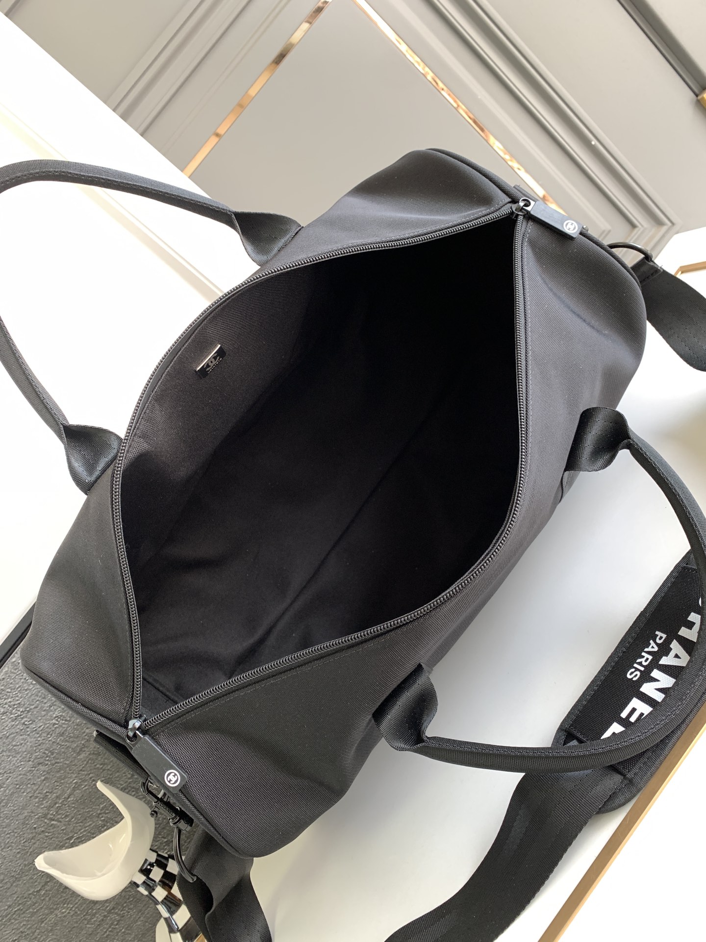 Bagsaaa Ch**el CC Logo Travel Bag