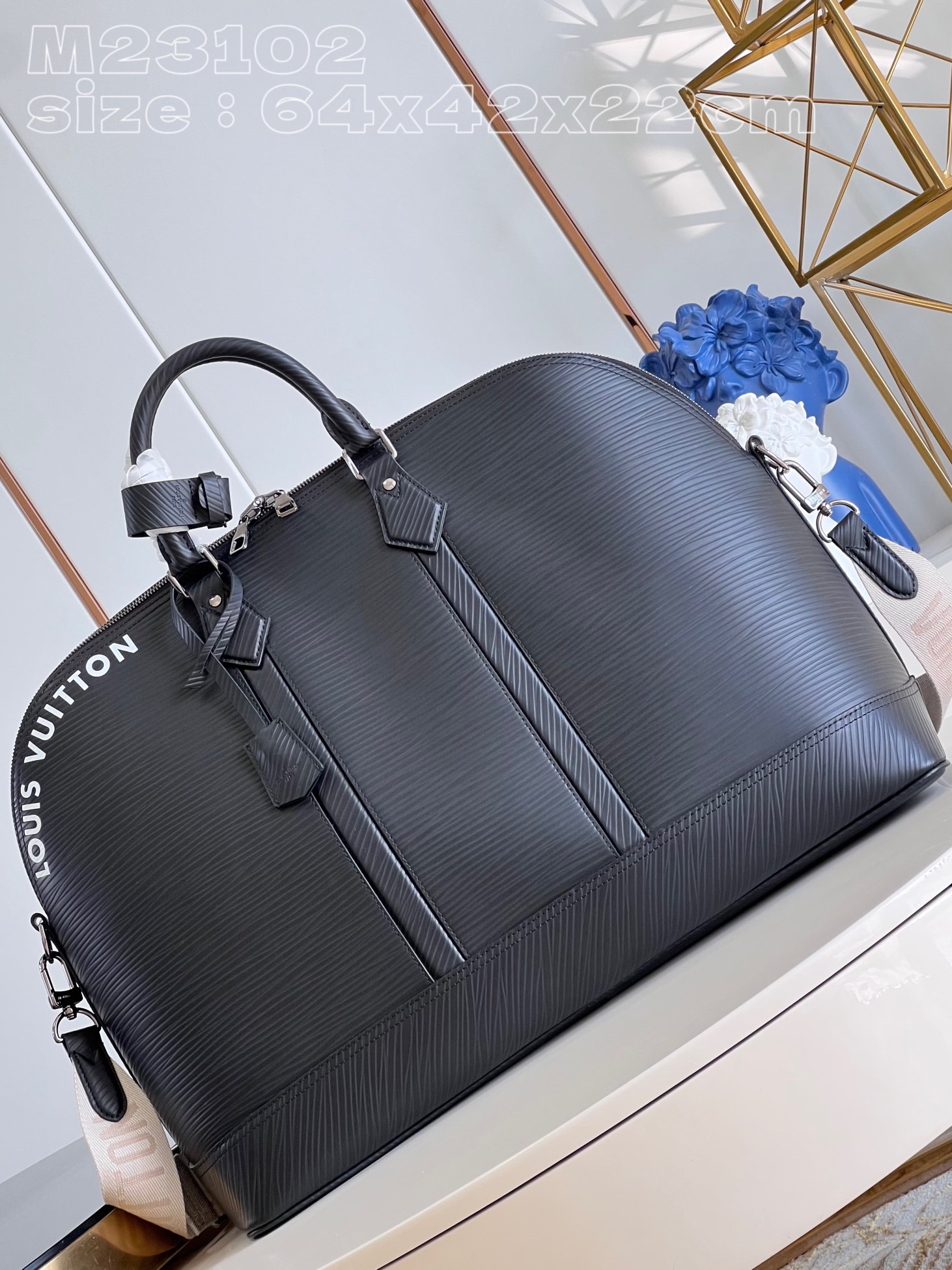 Bagsaaa L0vis Vvtt0n Alma Travel GM Black - 64 x 42 x 22 cm
