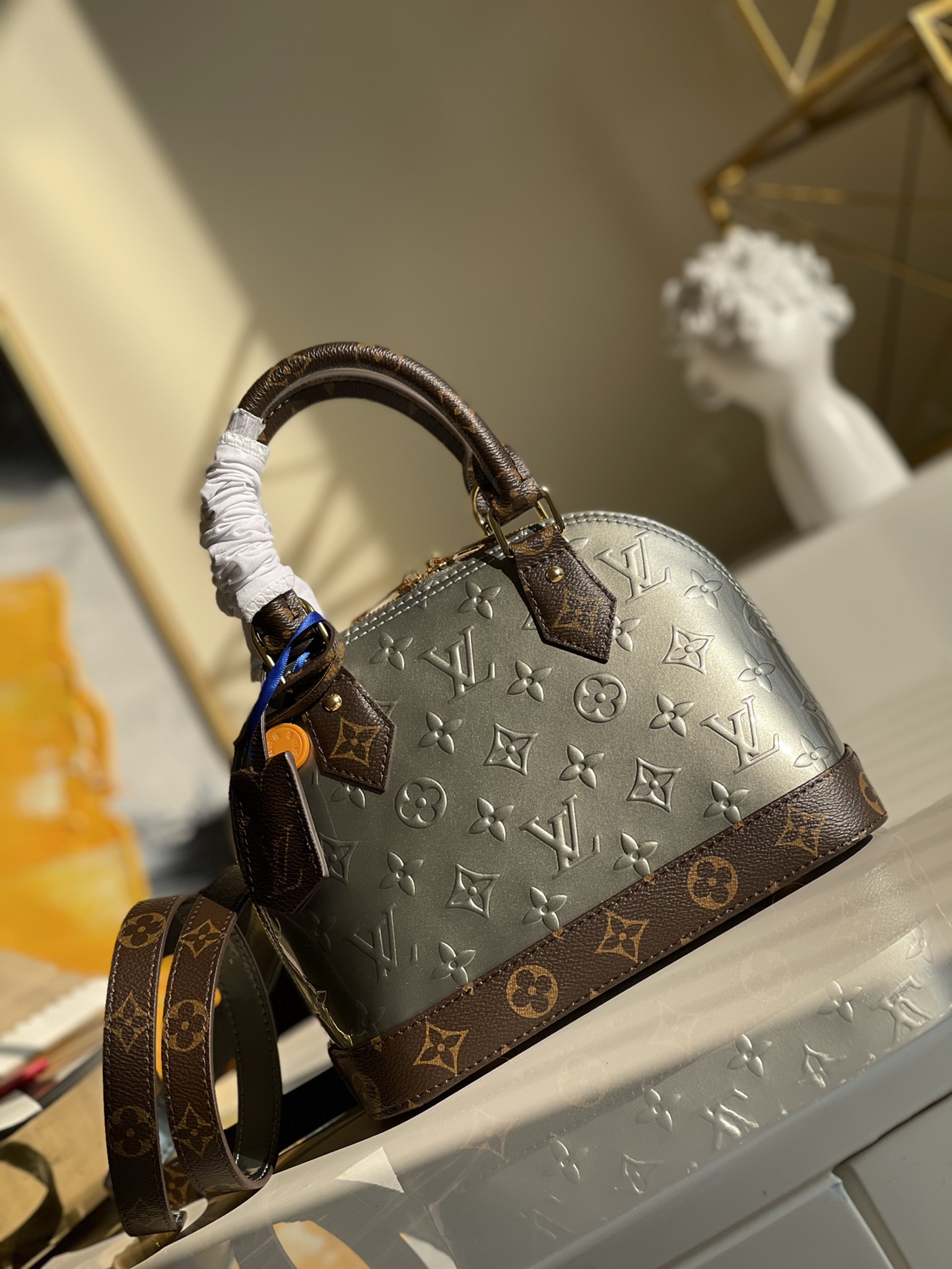 Bagsaaa L0vis Vvtt0n Alma Vernes Leather Green - 25x19x11cm