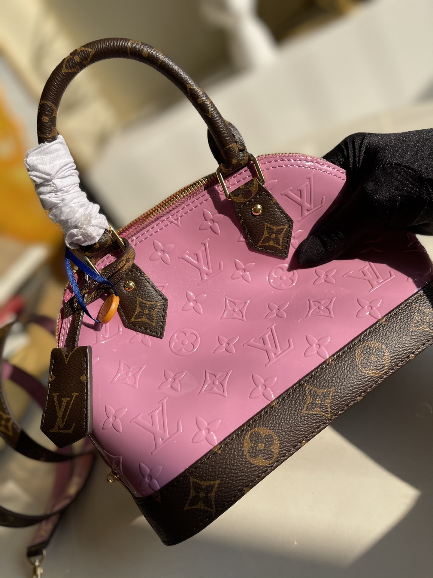 Bagsaaa L0vis Vvtt0n Alma Vernes Leather Pink - 25x19x11cm
