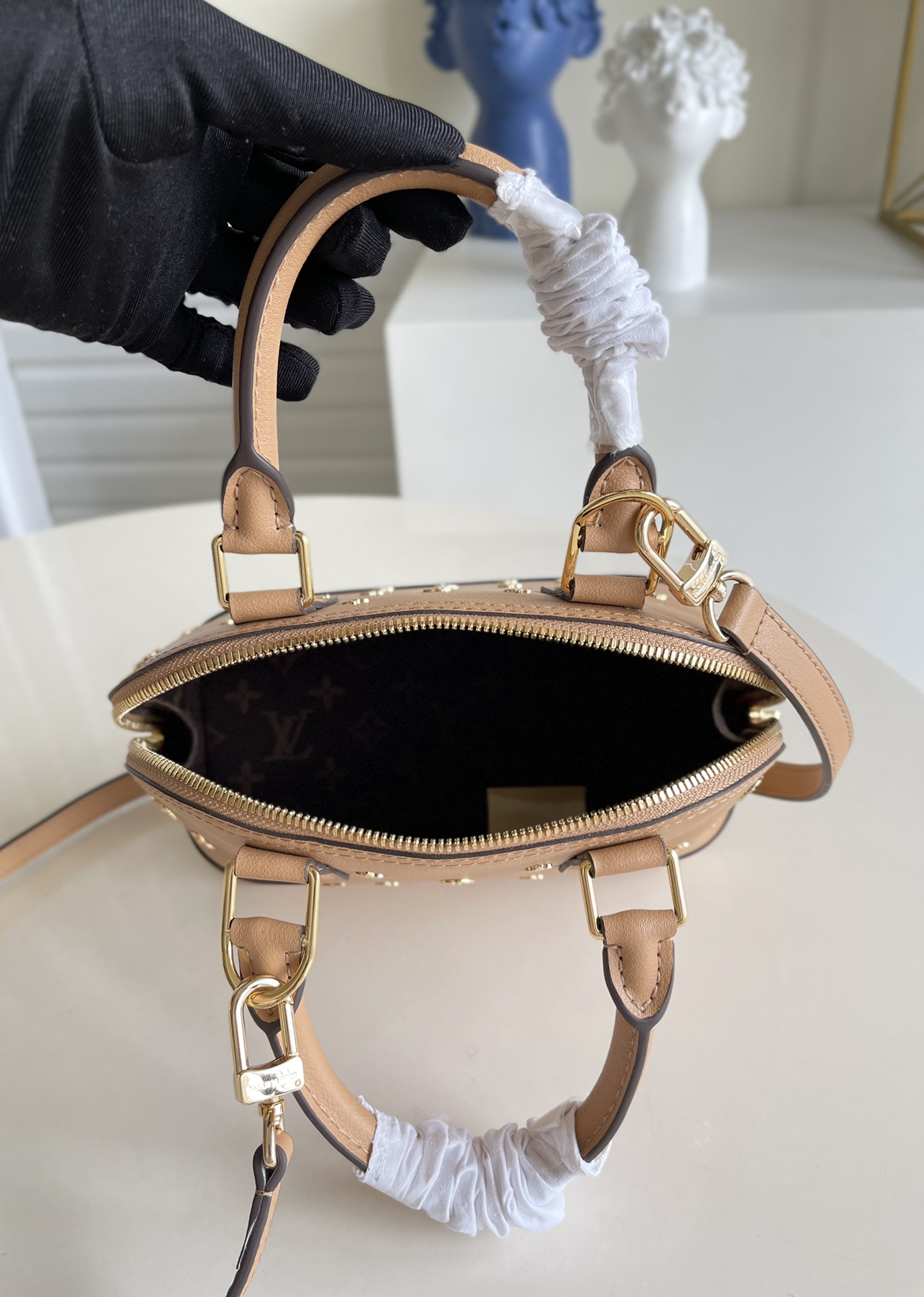 Bagsaaa L0vis Vvtt0n Alma Brown Bag - 25×19×11 cm