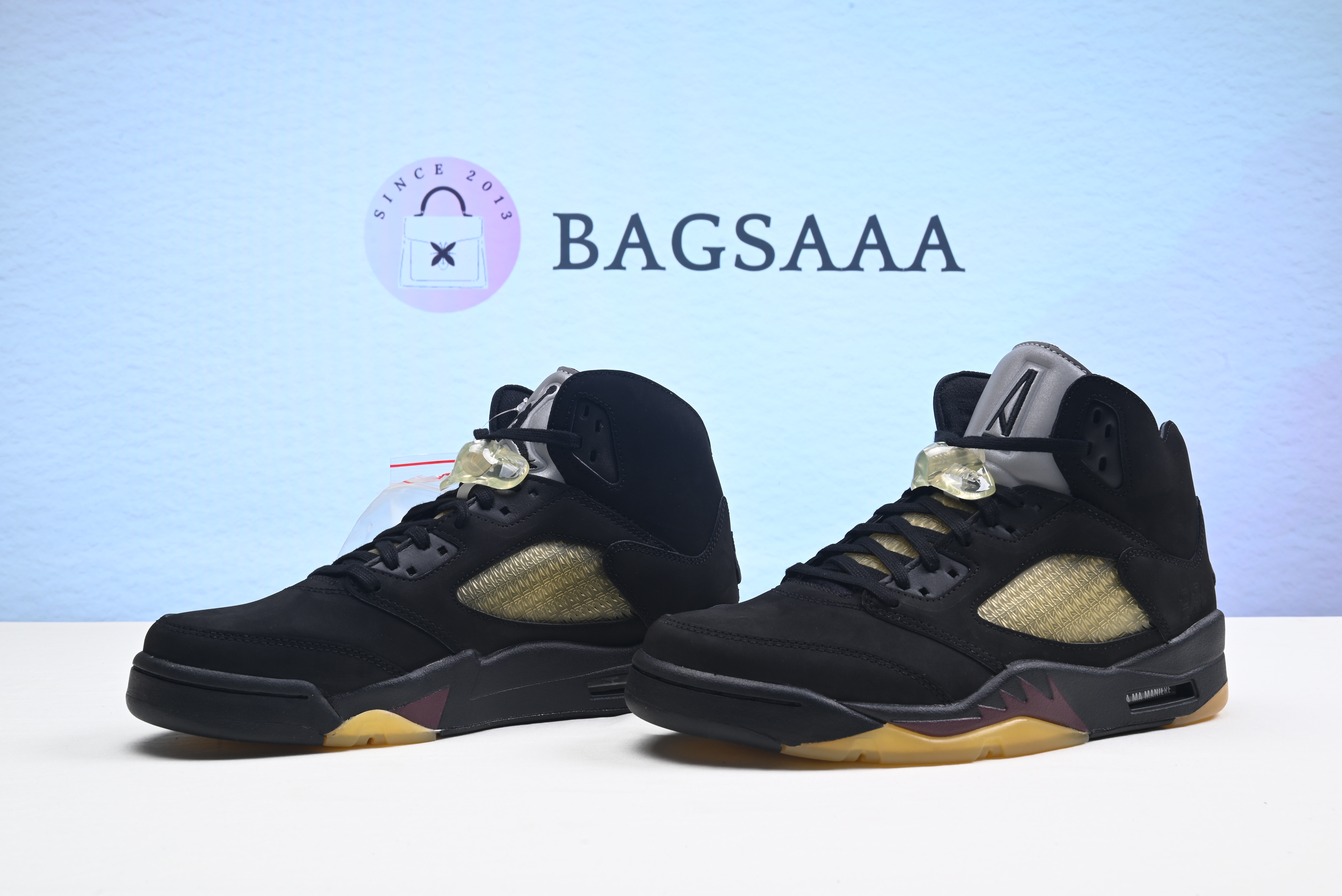 Nike Air Jordan 5 A Ma Maniére Black Black/Burgundy Crush-Black-Pale Ivory