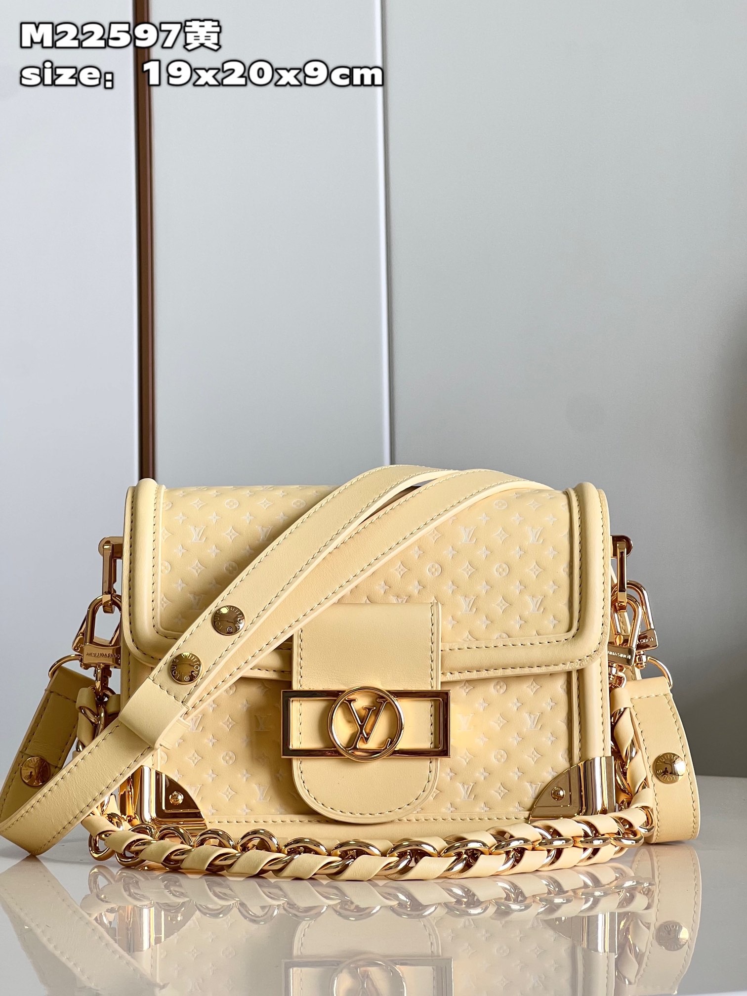 Bagsaaa L0vis Vvtt0n Dauphine Yellow 