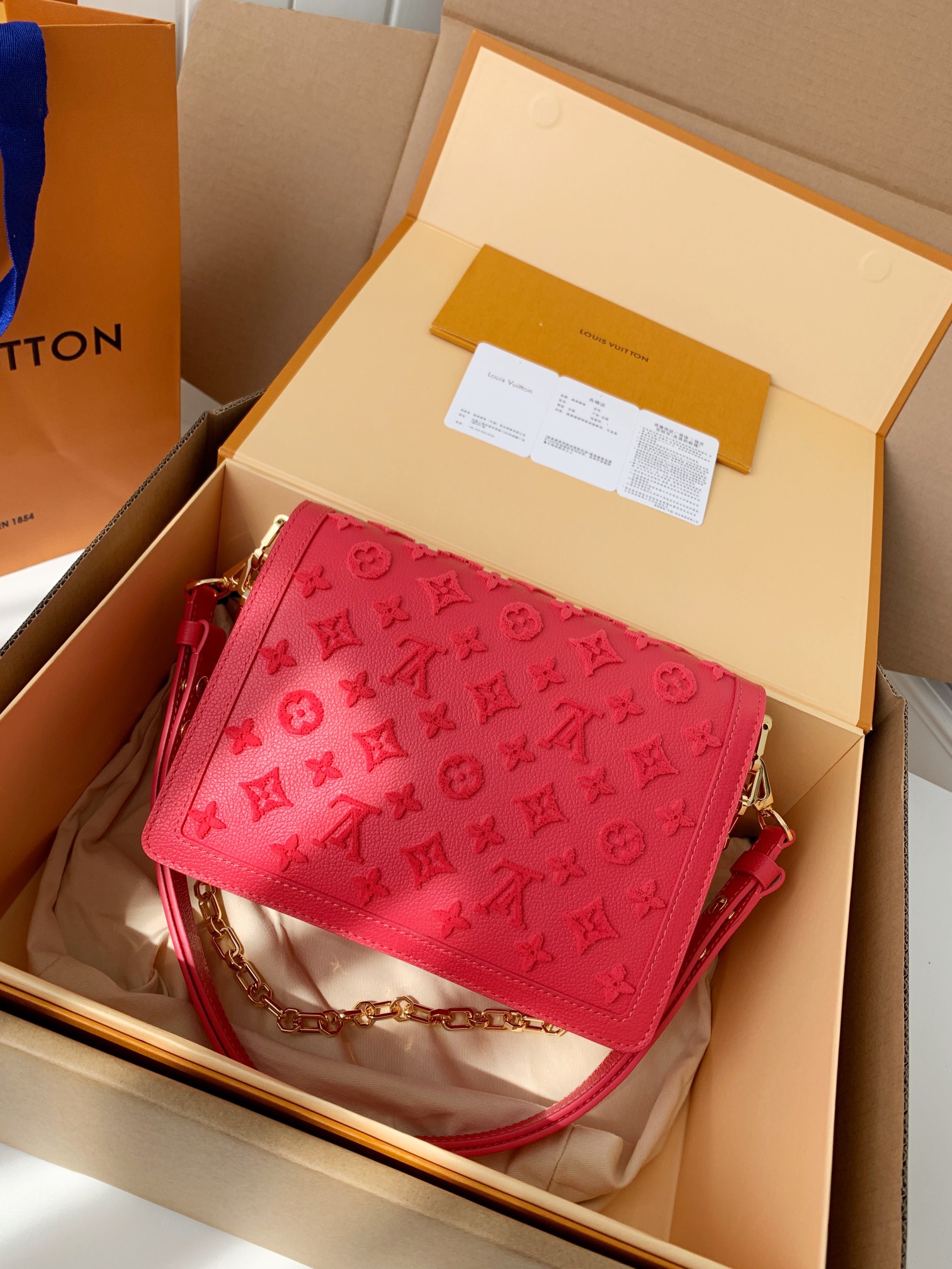 Bagsaaa L0vis Vvtt0n Dauphine MM Pink