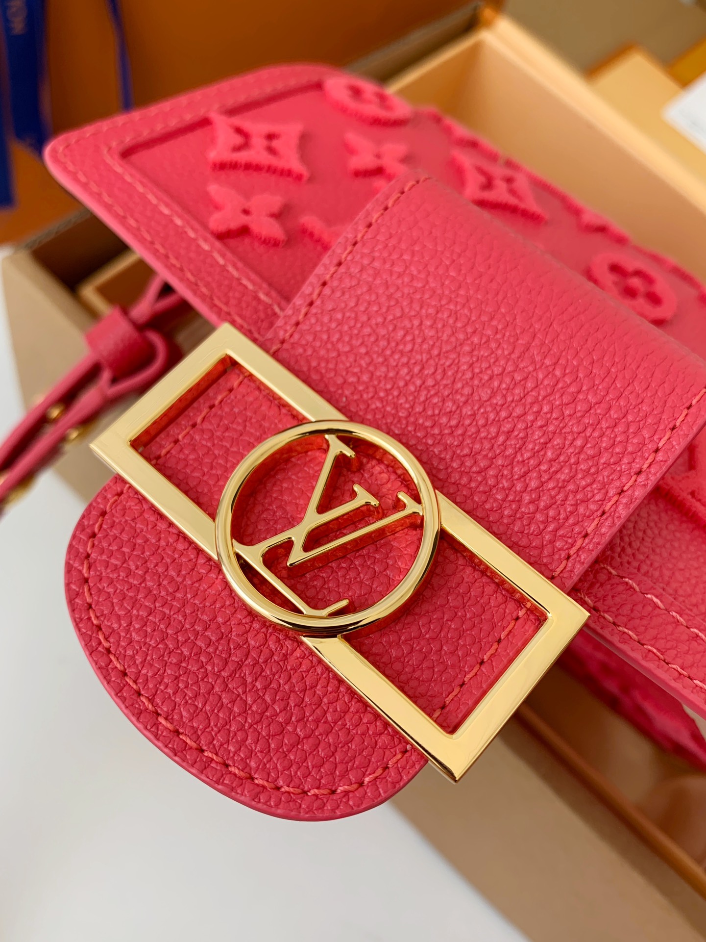 Bagsaaa L0vis Vvtt0n Dauphine Mini Pink