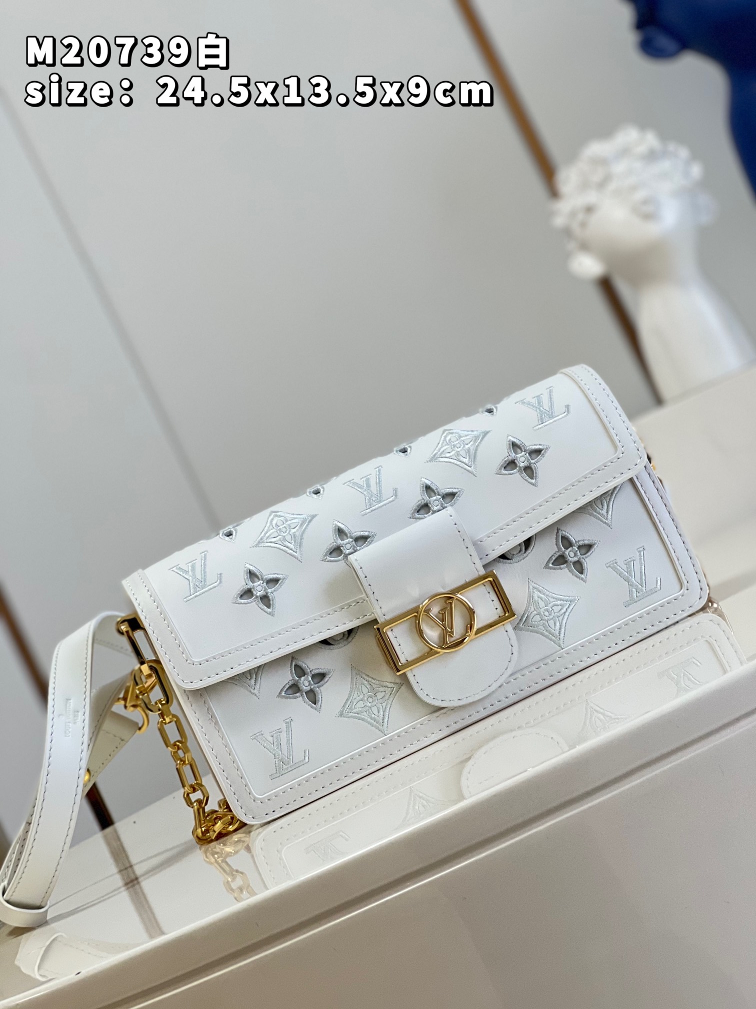Bagsaaa L0vis Vvtt0n Dauphine East West Bag White