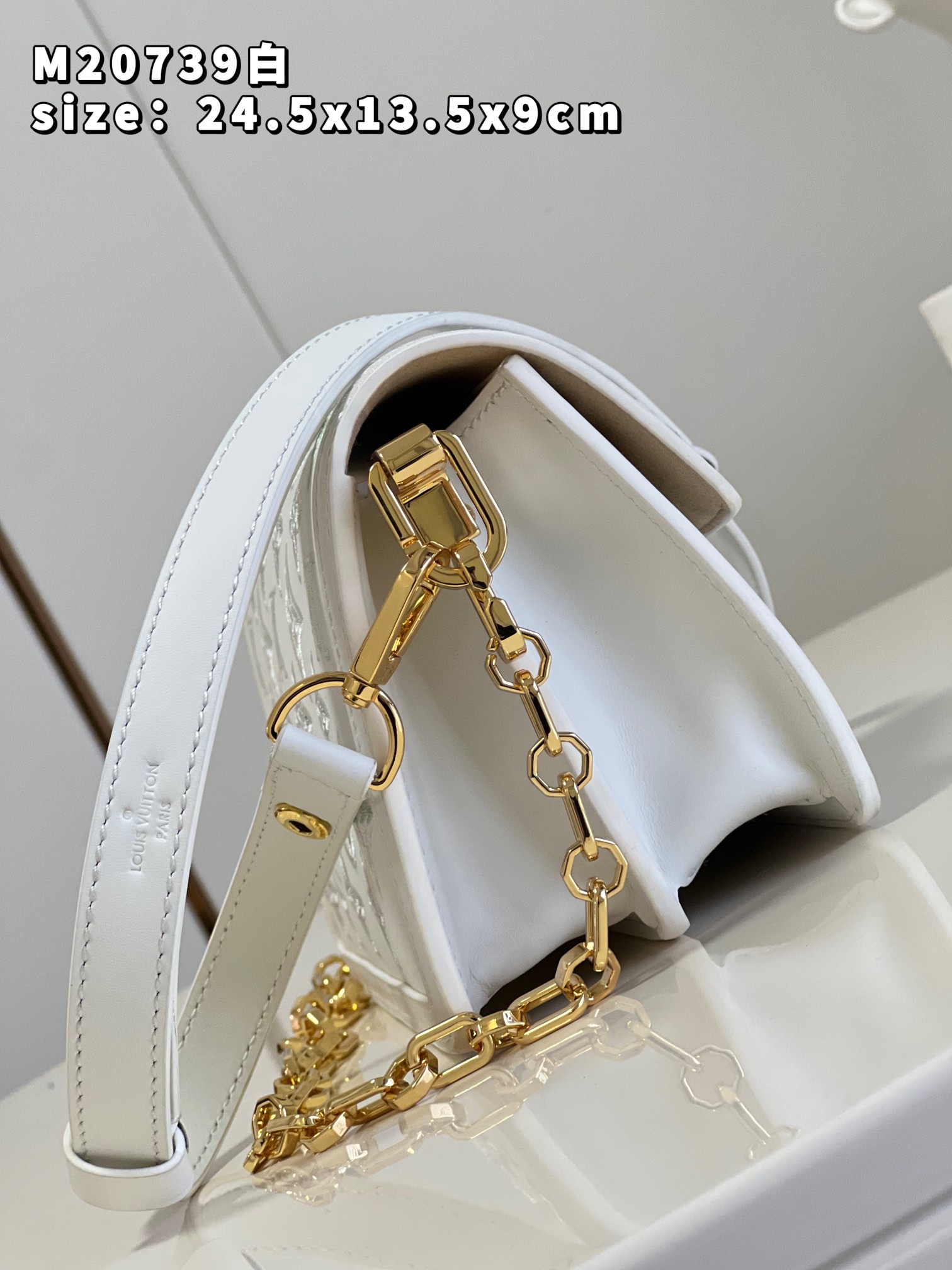 Bagsaaa L0vis Vvtt0n Dauphine East West Bag White