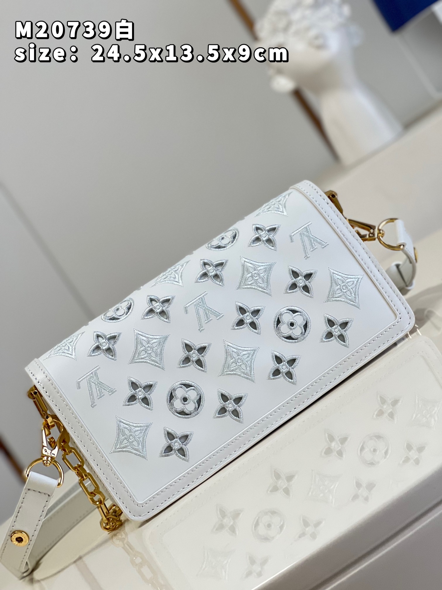 Bagsaaa L0vis Vvtt0n Dauphine East West Bag White