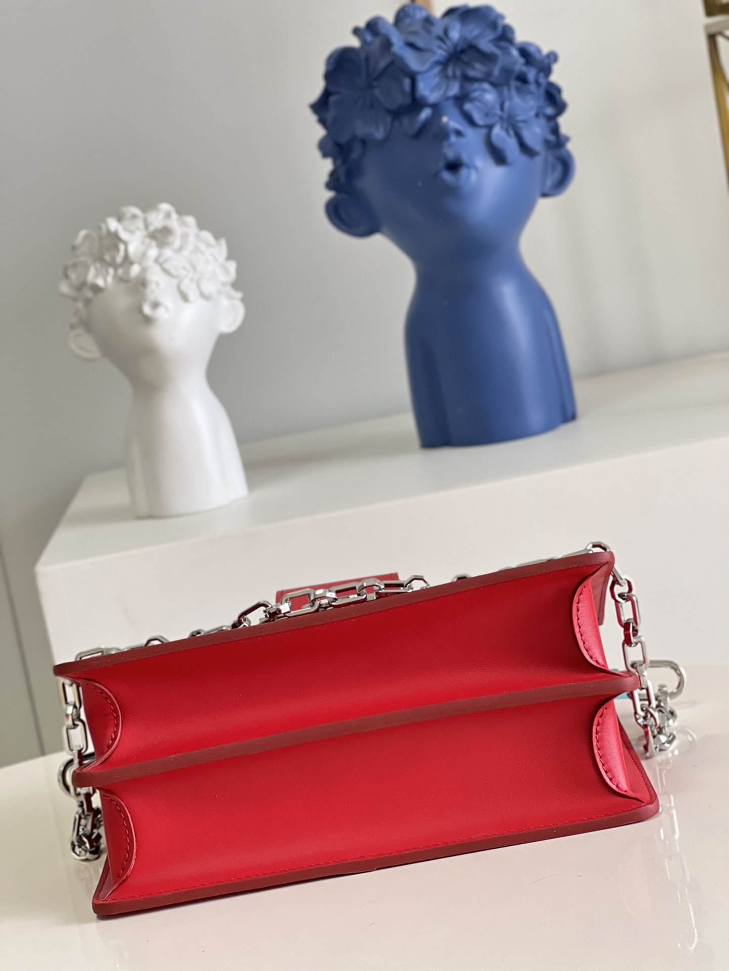 Bagsaaa L0vis Vvtt0n Dauphine MM Lace Bag Red