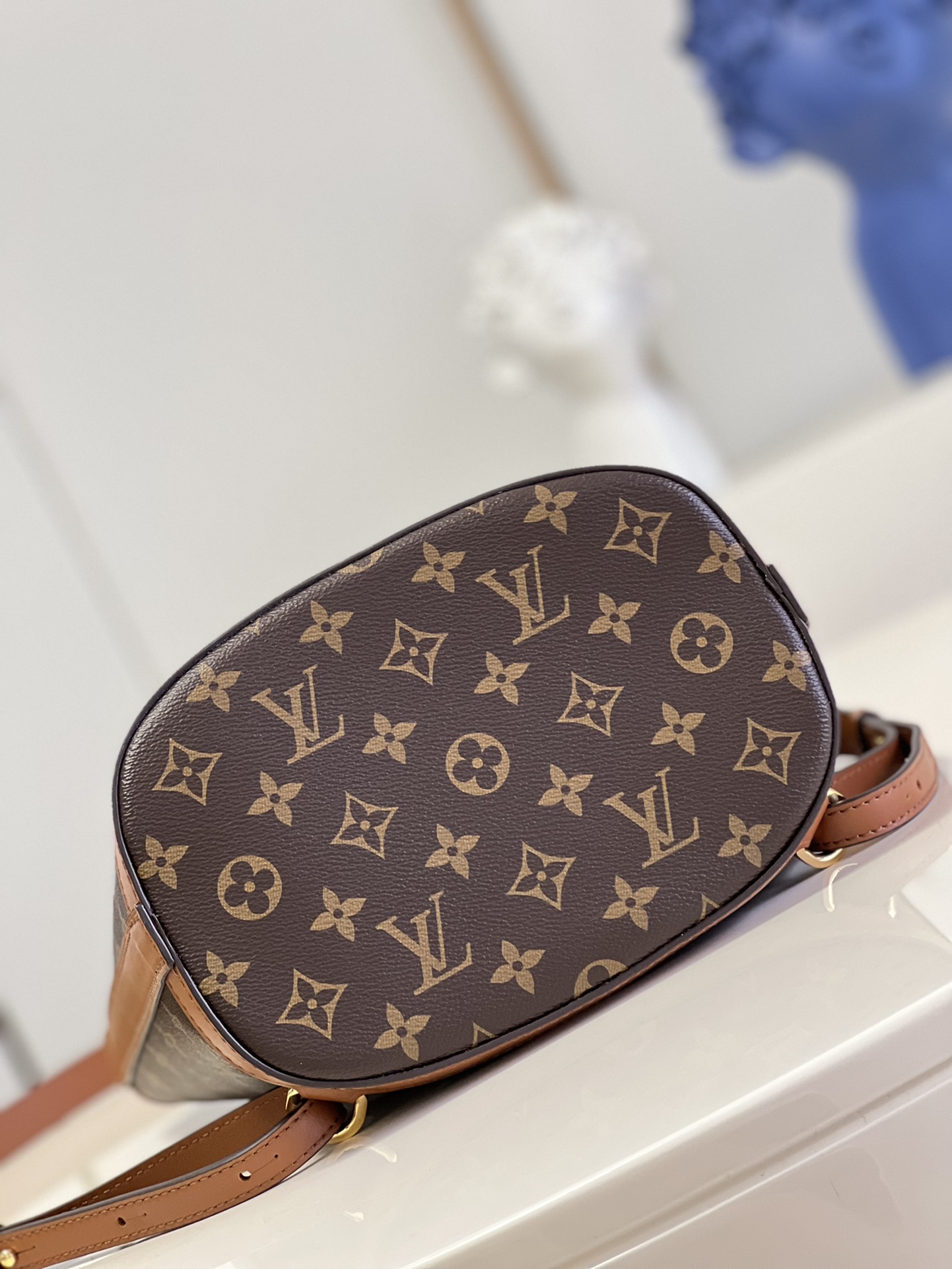 Bagsaaa L0vis Vvtt0n Dauphine Backpack Monogram Reverse - 19*20*12cm