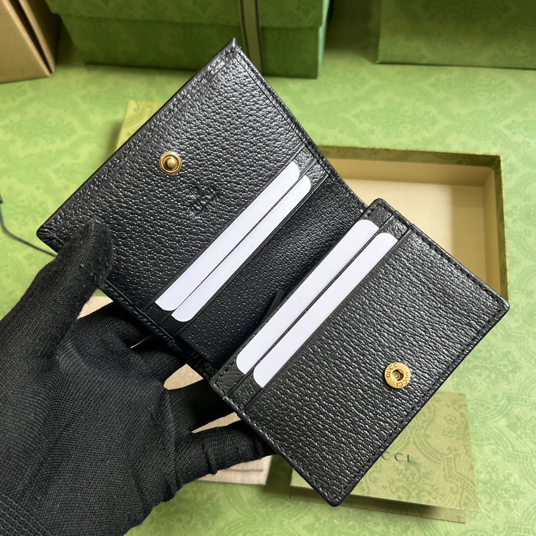 Bagsaaa Gvc*1 Diana Wallet Black - 11x8x3cm