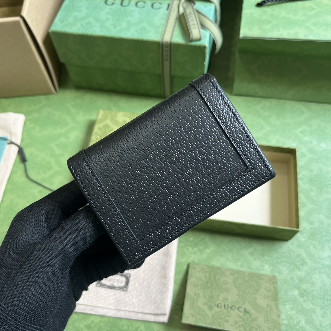 Bagsaaa Gvc*1 Diana Wallet Black - 11x8x3cm