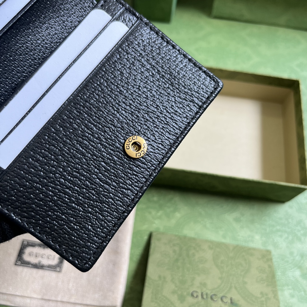 Bagsaaa Gvc*1 Diana Wallet Black - 11x8x3cm