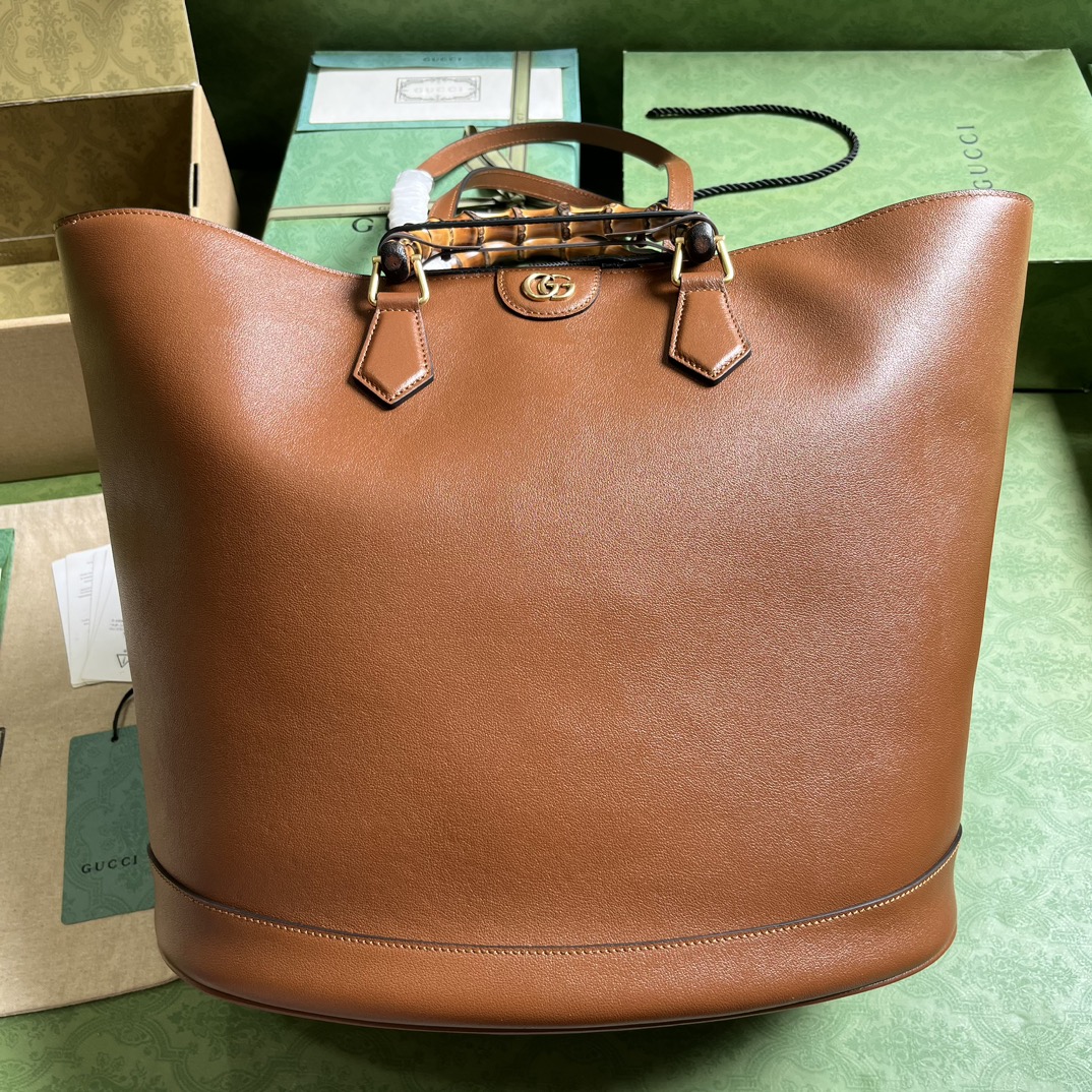 Bagsaaa Gvc*1 GG Diana Brown Tote - 40x 34x 21cm
