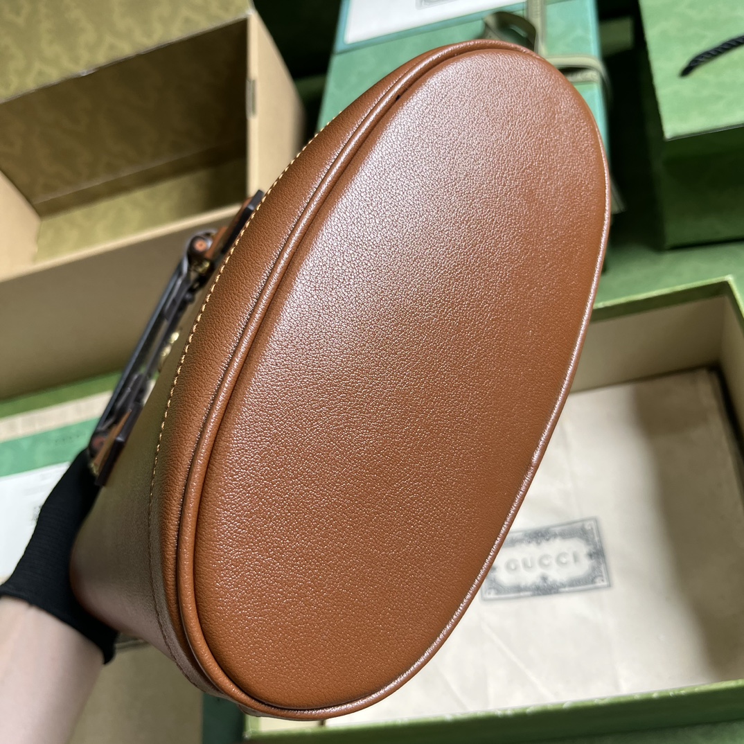 Bagsaaa Gvc*1 GG Diana Brown Tote - 22x 20.5x 11.5cm