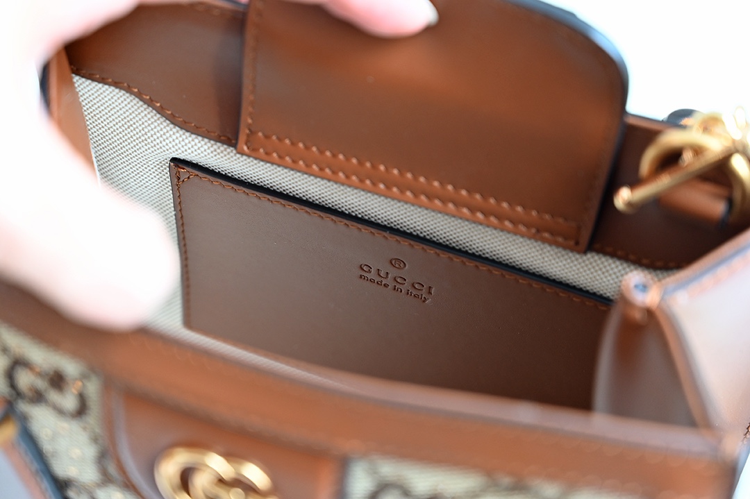 Bagsaaa Gvc*1 Diana 1947 Mini Top Handle Bag - 20x16x10cm