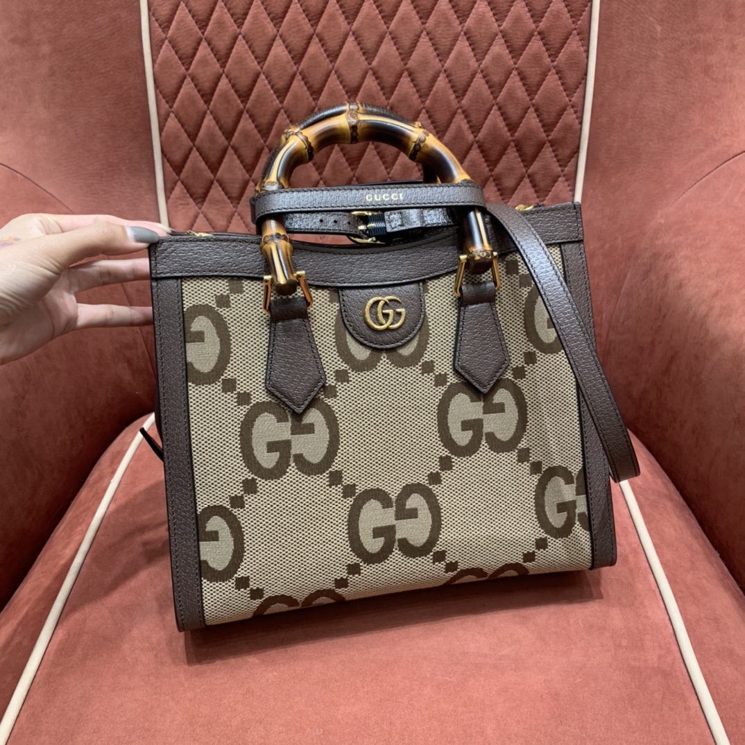 Bagsaaa Gvc*1 Diana GG Jumbo tote bag - 27x24x11cm