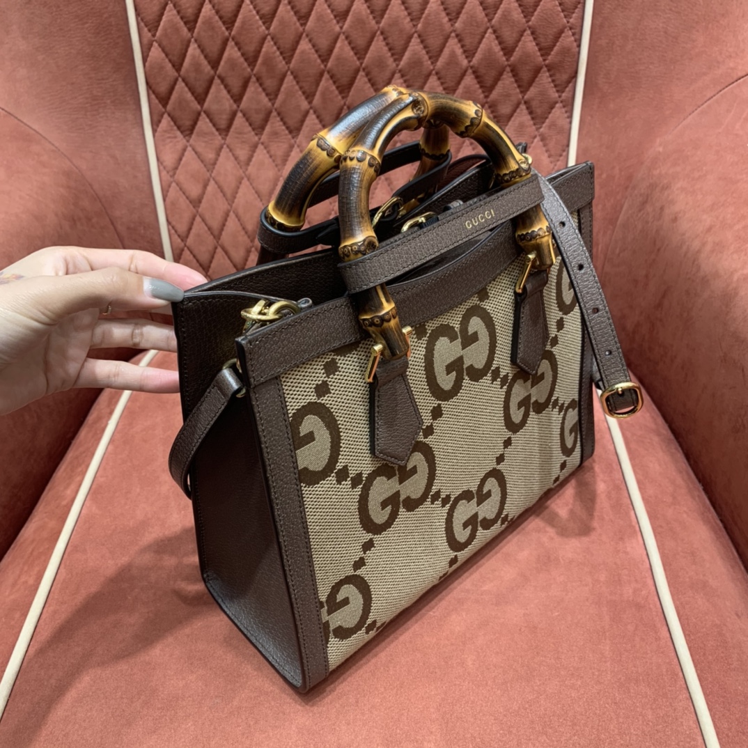 Bagsaaa Gvc*1 Diana GG Jumbo tote bag - 27x24x11cm