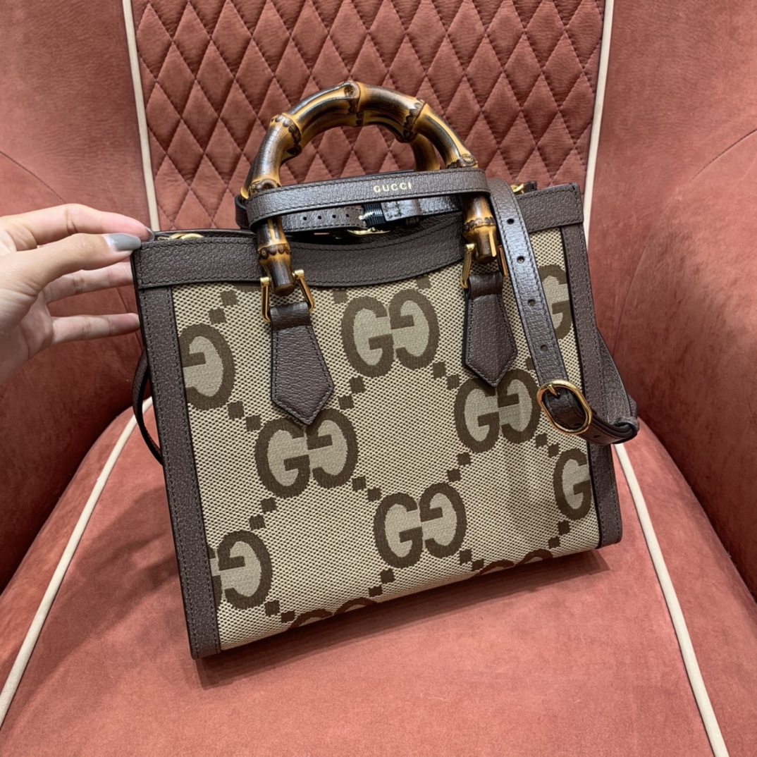 Bagsaaa Gvc*1 Diana GG Jumbo tote bag - 27x24x11cm