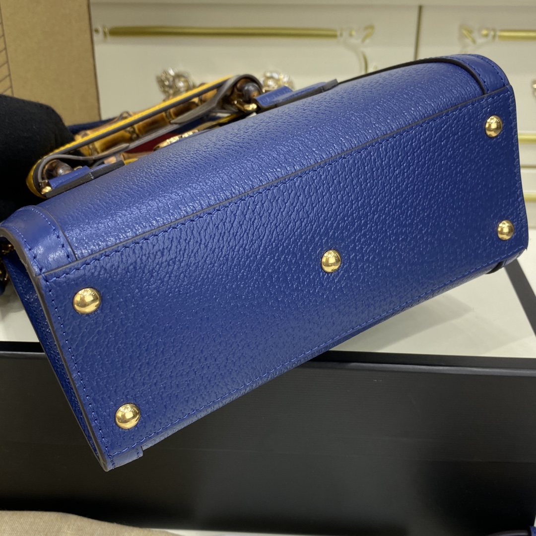 Bagsaaa Gvc*1 Diana GG tote bag dark blue - 20*16*10cm