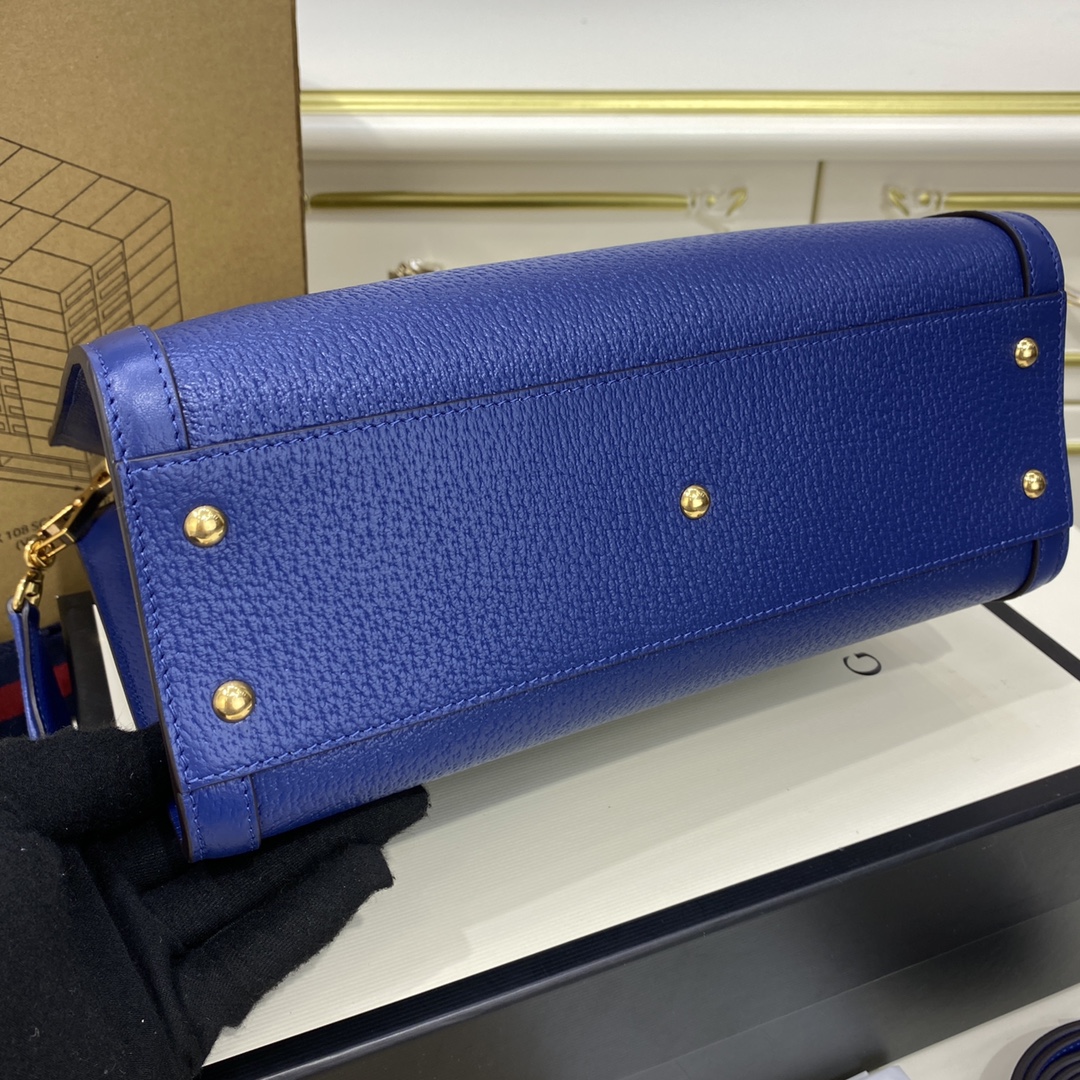 Bagsaaa Gvc*1 Diana GG tote bag dark blue - 27x24x11cm