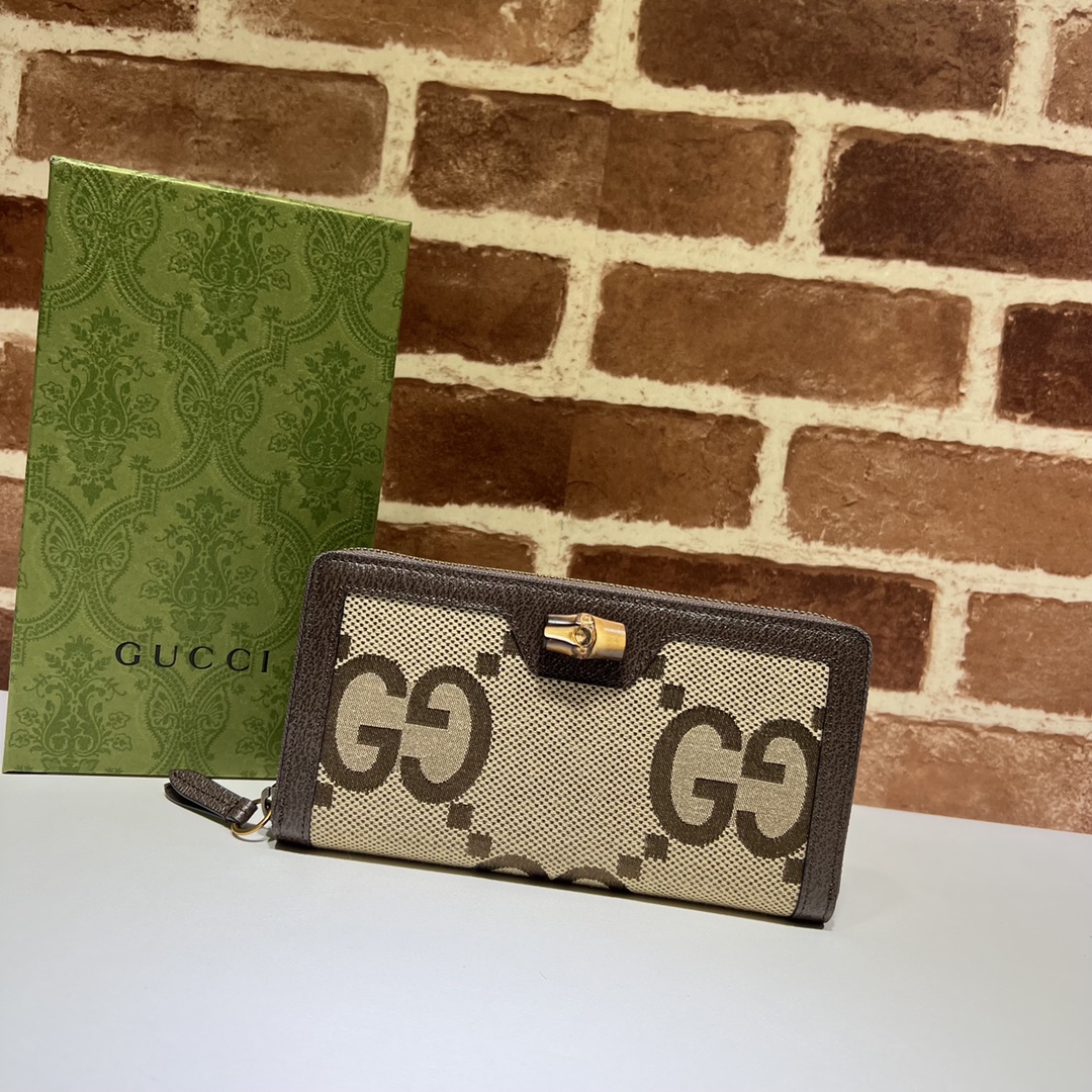 Bagsaaa Gvc*1 Diana GG Jumbo wallet 19cm×10.5cm×2cm