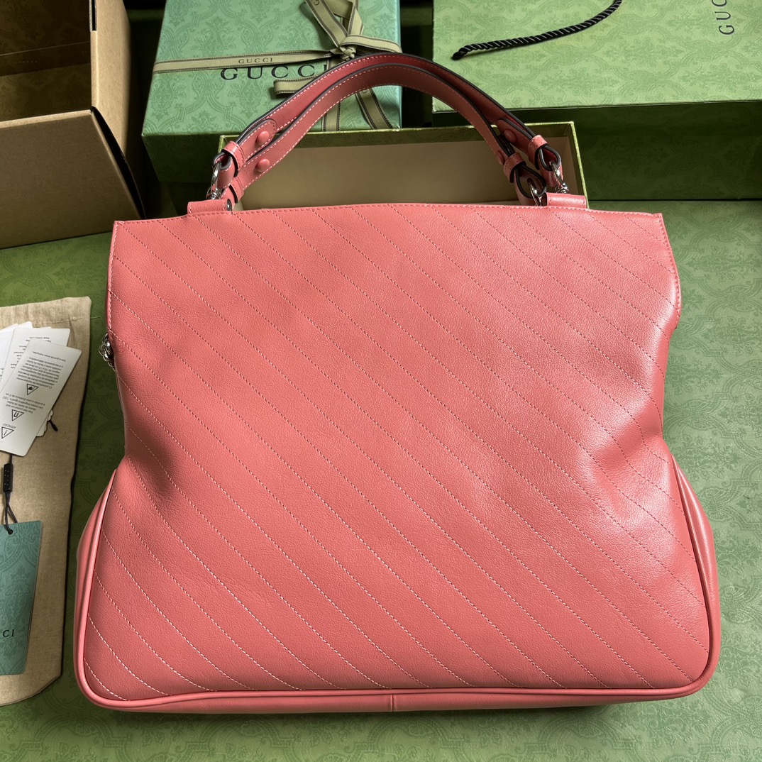 Bagsaaa Gvc*1 Interlocking G Blondie Tote Bag Pink - 34.5x 41x 8cm