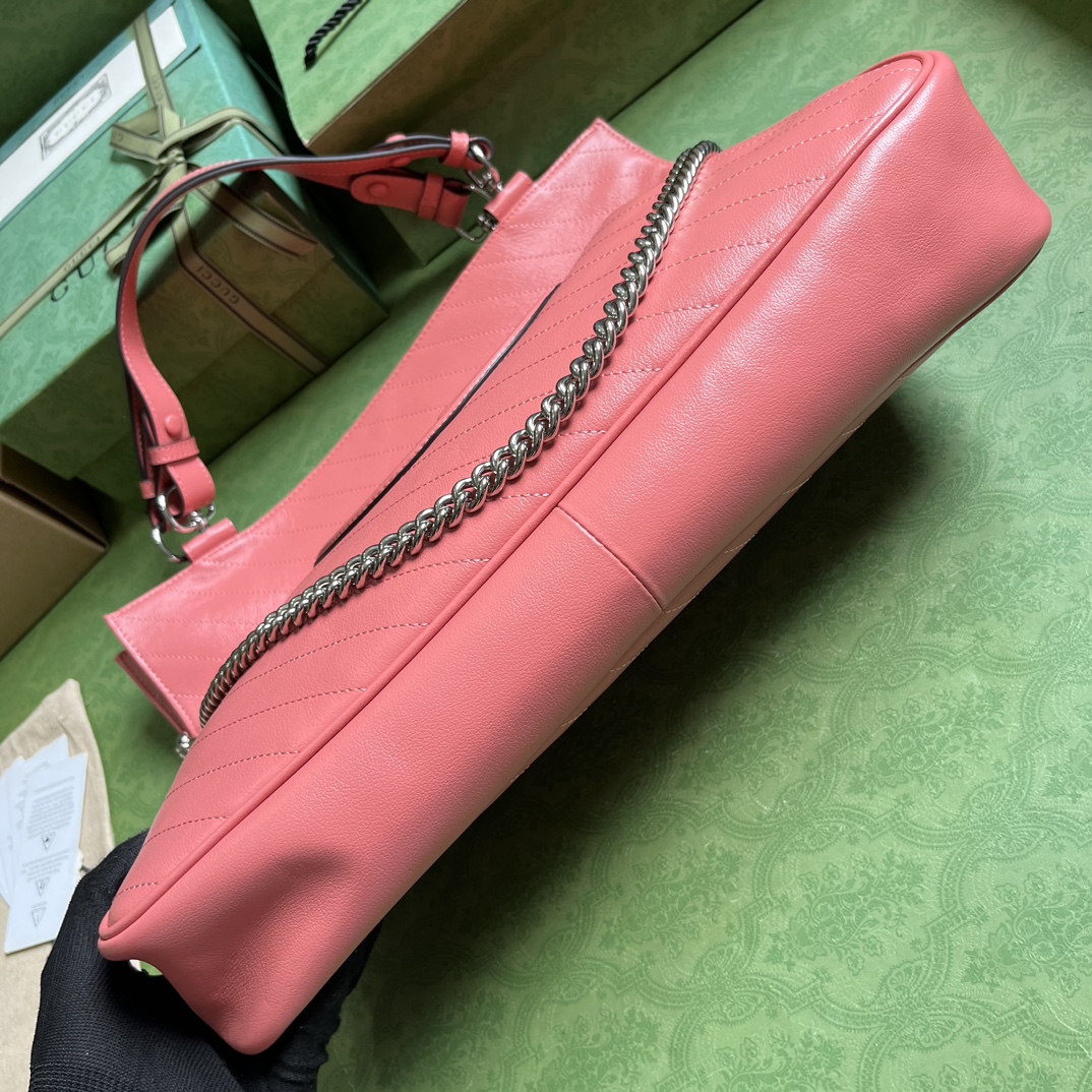 Bagsaaa Gvc*1 Interlocking G Blondie Tote Bag Pink - 34.5x 41x 8cm