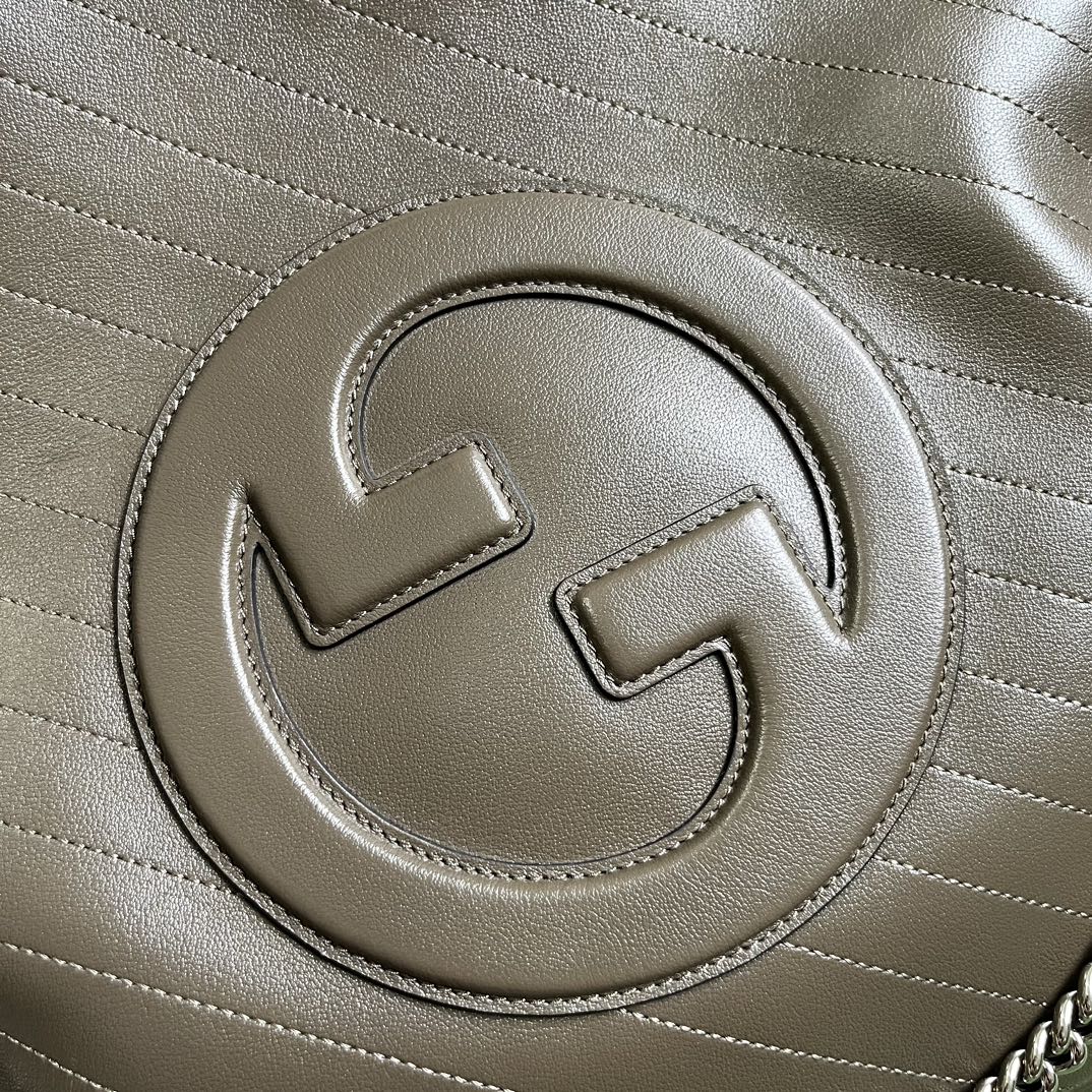 Bagsaaa Gvc*1 Interlocking G Blondie Tote Bag Taupe - 34.5x 41x 8cm