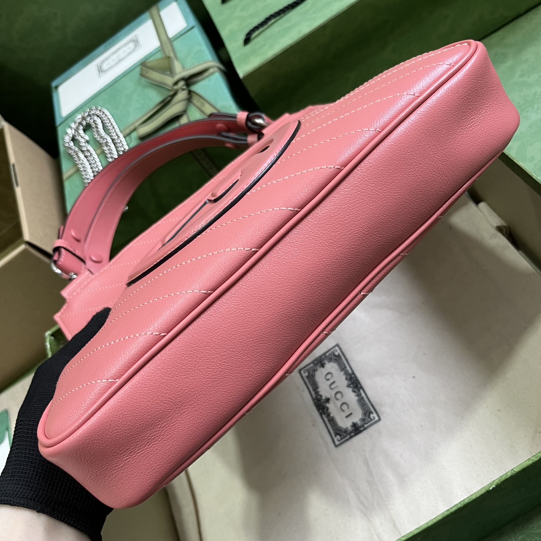 Bagsaaa Gvc*1 Interlocking G Blondie Tote Bag pink - 24x 30x 6cm