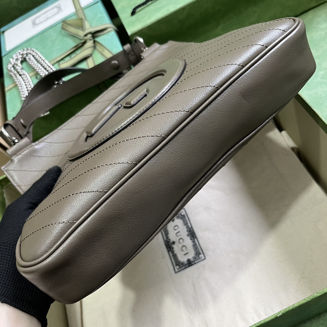 Bagsaaa Gvc*1 Interlocking G Blondie Tote Bag Taupe - 24x 30x 6cm