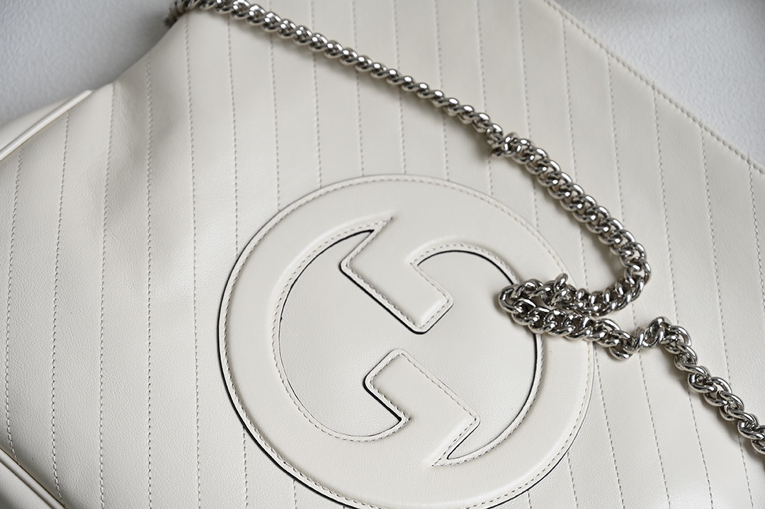 Bagsaaa Gvc*1 Interlocking G Blondie Tote Bag White - 34.5x 41x 8cm