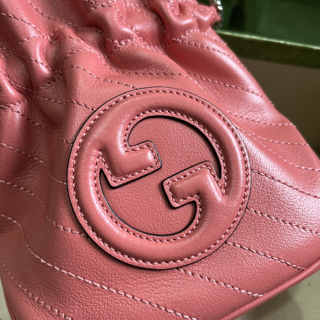 Bagsaaa Gvc*1 Blondie Bucket Pink Bag - 19x 15x 8cm