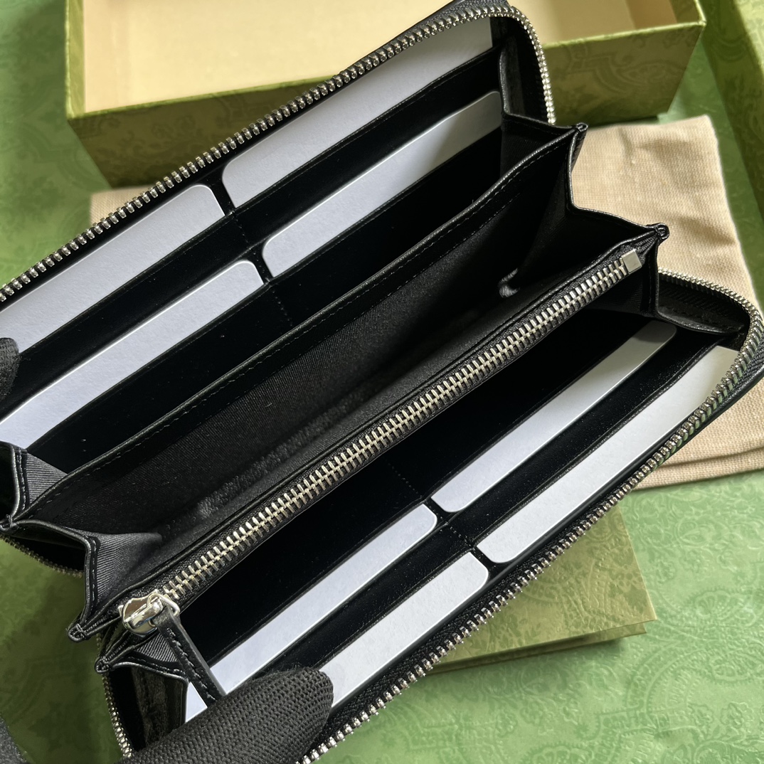 Bagsaaa Gvc*1 Blondie Zippy Wallet Black - 19.5x11x3cm