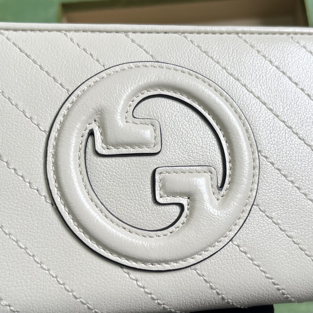 Bagsaaa Gvc*1 Blondie Zippy Wallet White - 19.5x11x3cm