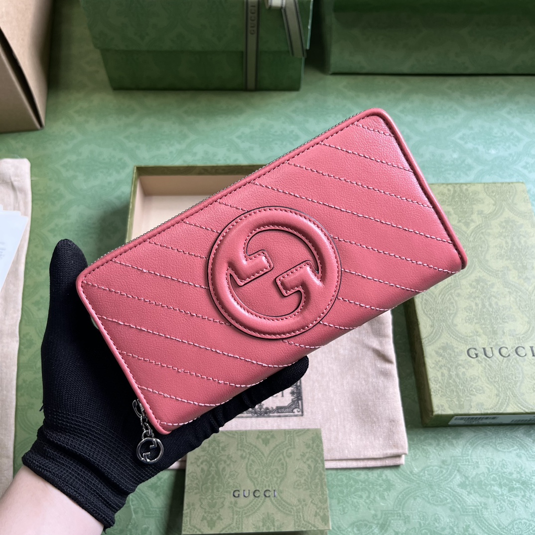 Bagsaaa Gvc*1 Blondie Zippy Wallet Pink - 19.5x11x3cm