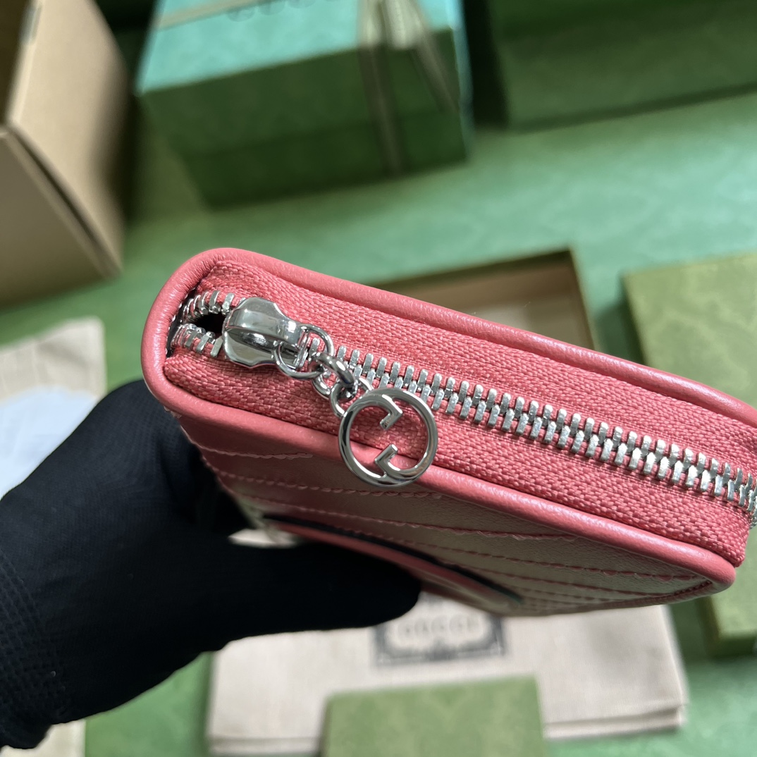 Bagsaaa Gvc*1 Blondie Zippy Wallet Pink - 19.5x11x3cm