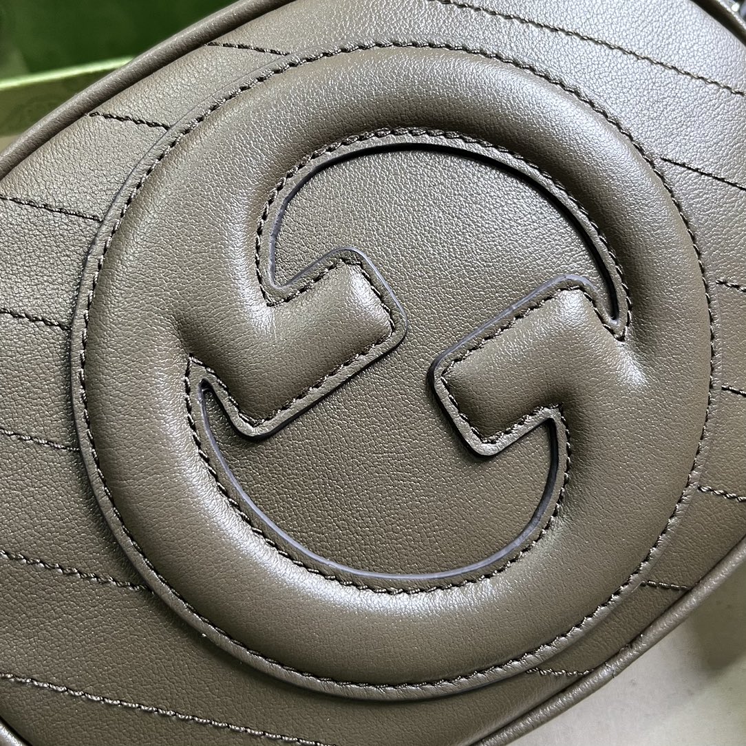 Bagsaaa Gvc*1 Blondie Round Bag Taupe - 15x 20x 8cm