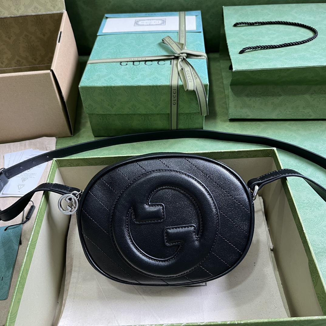 Bagsaaa Gvc*1 Blondie Round Bag Black - 15x 20x 8cm