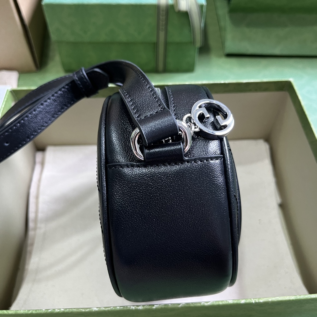 Bagsaaa Gvc*1 Blondie Round Bag Black - 15x 20x 8cm