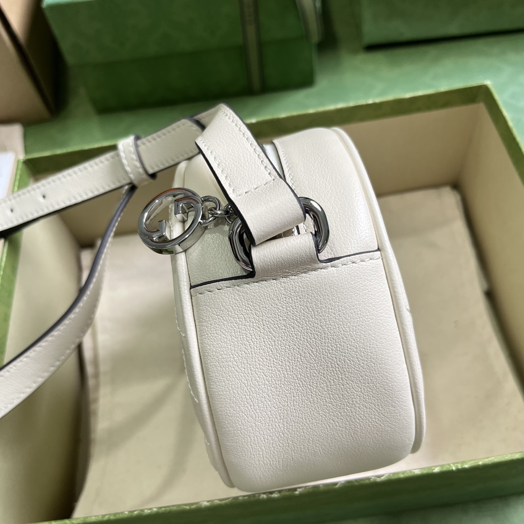 Bagsaaa Gvc*1 Blondie Round Bag White - 15x 20x 8cm
