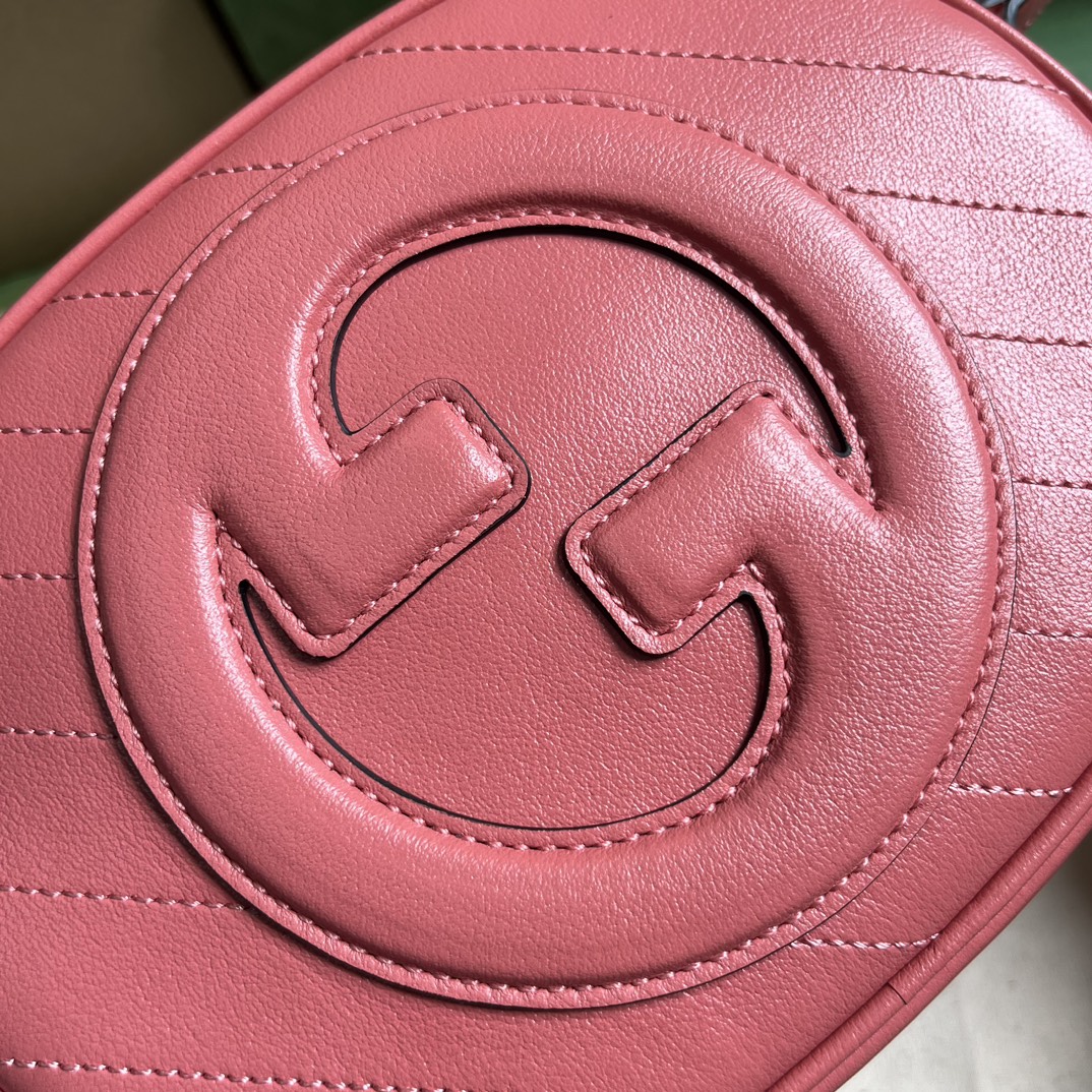 Bagsaaa Gvc*1 Blondie Round Bag Pink - 15x 20x 8cm