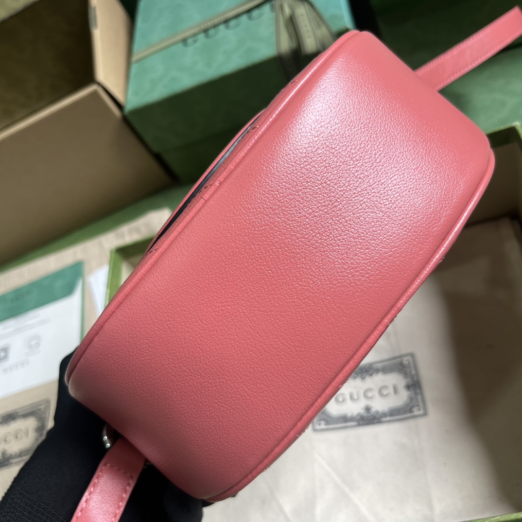 Bagsaaa Gvc*1 Blondie Round Bag Pink - 15x 20x 8cm
