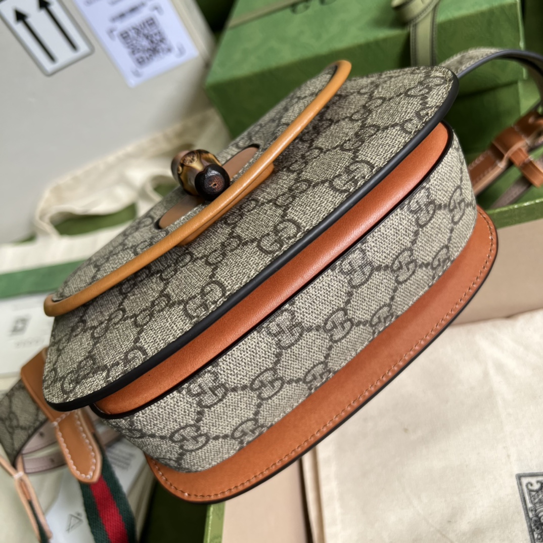 Bagsaaa Gvc*1 Bamboo 1947 Belt Bag - 18x 11.5x 6cm