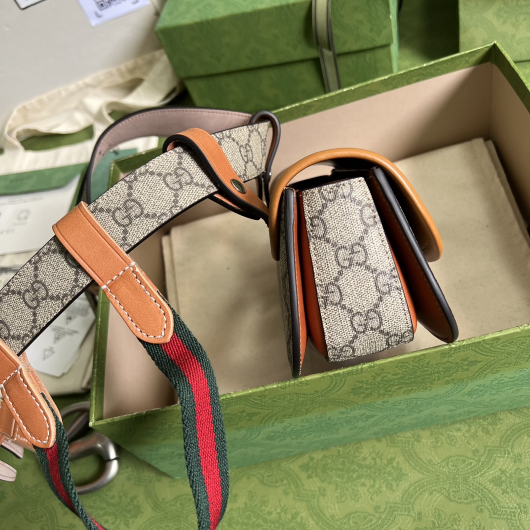 Bagsaaa Gvc*1 Bamboo 1947 Belt Bag - 18x 11.5x 6cm