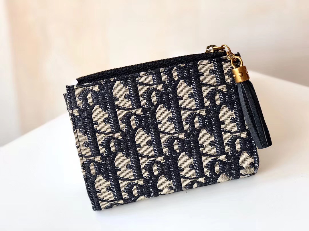Bagsaaa D10r Oblique Wallet Blue - 12*9*1.5